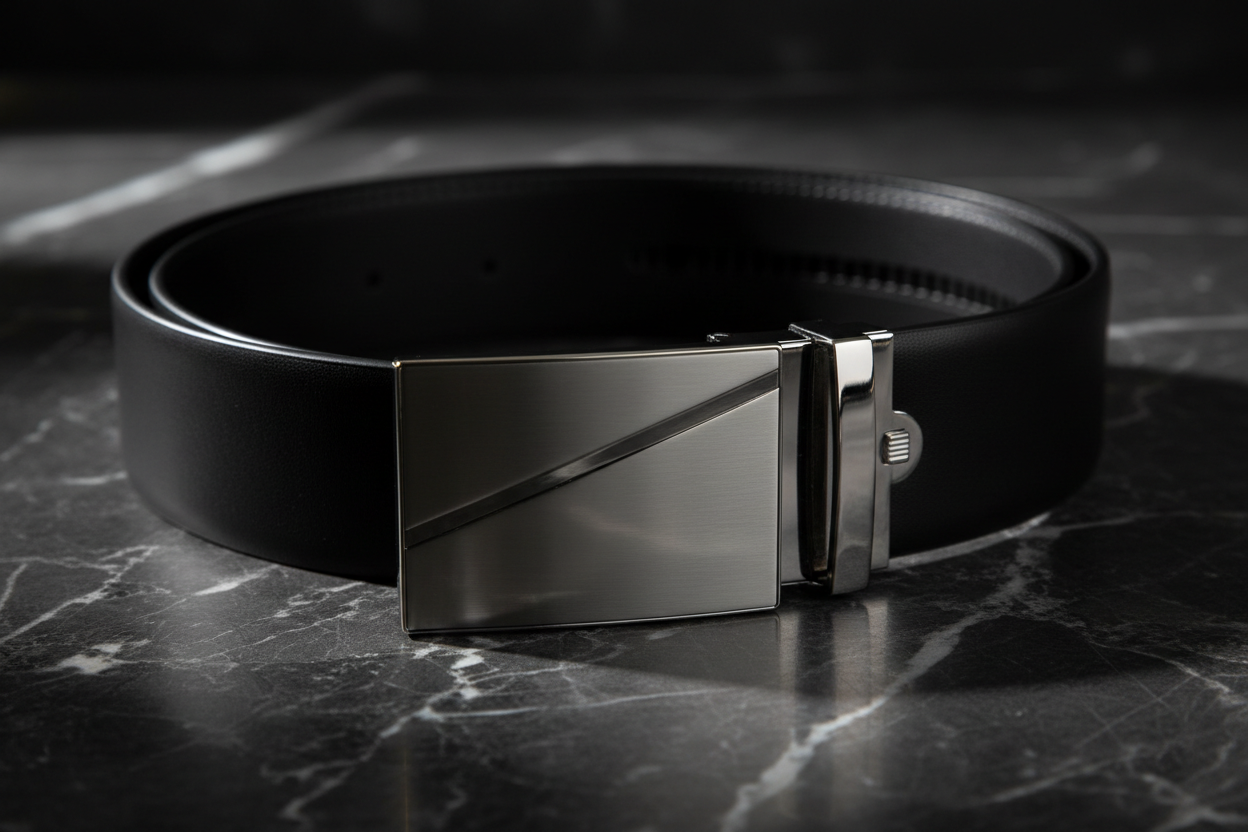 i want a holess belt and looks strong and luxary 